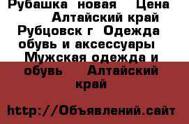 Рубашка  новая  › Цена ­ 300 - Алтайский край, Рубцовск г. Одежда, обувь и аксессуары » Мужская одежда и обувь   . Алтайский край